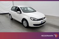 Volkswagen Golf 1.6 TDI 105hk Navi Sensorer Farthållare