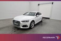 Audi A5 Sportback 45 TFSI Q 245hk Proline Cockpit Navi Skinn