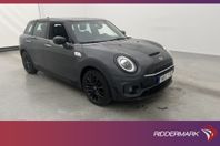 MINI Clubman S 192hk Cockpit Skinn Navi Sensorer Keyless