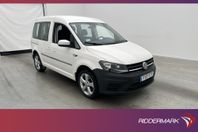 Volkswagen Caddy Life 2.0TDI Värmare PDC 5-Sits Moms LÅGMIL