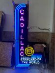 Cadillac Gas-Neon skylt