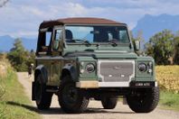 Land Rover Defender 90 td4 Soft top 2,4l "Keswick Green"