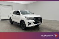 Toyota Hilux Premium 2.4 AWD M/K-Värm Drag Skinn Diff Moms