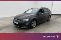 Volkswagen Golf Sportscombi 150hk R-Line Värmare Kamera Drag