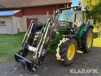 Traktor John Deere 5820 med frontlastare