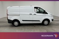 Ford Transit Custom Värmare Dragkrok 3-Sits B-Kamera Moms