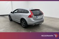 Volvo V60 Cross Country D4 AWD Summum Värmare Skinn Drag VOC