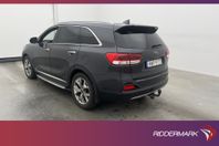 Kia Sorento 2.2 CRDi AWD 7-Sits Pano 360º Skinn Navi Drag