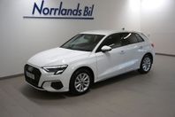 Audi A3 Sportback 35 TFSi 150hk S-TR/Drag/P-Värmare