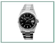 Rolex Datejust 36 "Black Dial, Nyskick, 126234" - 2023