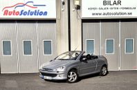 Peugeot 206 CC 1.6 Nybesiktad|Nyservad|Ny kamrem|Rostfri