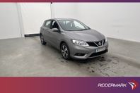 Nissan Pulsar 1.2 DIG-T 115hk Värmare Farthållare 0,5L/Mil