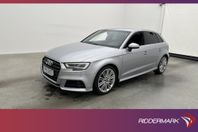 Audi A3 Sportback TFSI Q 190hk S-Line Cockpit B&O Värmare