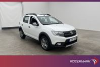 Dacia Sandero Stepway 0.9 TCe 90hk En-Brukare Navi Sensorer