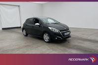 Peugeot 208 1.2 VTi 82hk Style Panorama CarPlay Sensorer