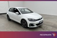 Volkswagen Golf GTE 204hk Cockpit Värm Sensorer CarPlay