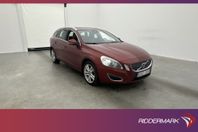 Volvo V60 D2 Summum VOC Värmare Glastak Navi Sensorer Drag