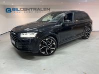 Audi Q7 3.0 TDI V6 se utr! Pano 360kam Cockpit S Line 7-sits