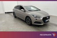 Hyundai i40 cw 1.7 CRDi 141hk Skinn Kamera Navi CarPlay Drag