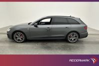 Audi A4 40 TFSI 204hk Q S-Line Competition Plus Cockpit Värm