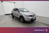 Nissan Qashqai 1.6 dCi 130hk Tekna Pano 360 Navi Skinn Drag