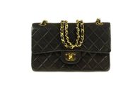 Chanel Double Flap Small Svart