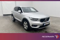 Volvo XC40 T4 190hk Momentum VOC Värmare 360° Skinn Navi