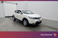 Nissan Qashqai 1.5 dCi 110hk Acenta Navi Kamera Farthållare