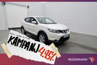 Nissan Qashqai 1.5 dCi 110hk Acenta Navi Kamera 4,95% Ränta