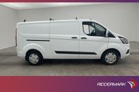 Ford Transit Custom L2 170hk Värmare Dragkrok Moms 1-Brukare