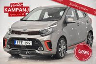 Kia Picanto 1.0 GT-line KAMPANJ M-värm Skinn B-kam SoV-hjul