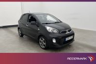 Kia Picanto 1.0 MPI 67hk Rattvärme Lågskatt 0,44l/Mil