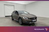 Volvo V60 Cross Country D4 190hk Summum Värmare Skinn Drag