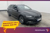 Skoda Superb 4x4 190hk L&K Pano Canton P-Värm Kamera Drag