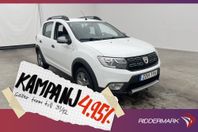 Dacia Sandero Stepway 0.9 TCe 90hk Navi Sensorer 4,95% Ränta