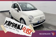 Fiat 500 1.2 69hk Lounge Panorama Lågska 4,95% Ränta