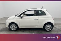 Fiat 500 1.2 69hk Lounge Panorama Lågskatt 0,48l/Mil