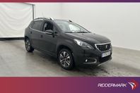 Peugeot 2008 1.2 110hk Allure Kamera Halvskinn Farthållare