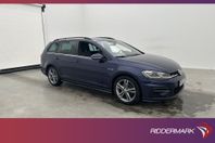 Volkswagen Golf Sportscombi 4M 150hk R-Line Värm Kamera Drag