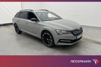 Skoda Superb iV Plug-in 218hk Sportline Pano Cockpit Kamera