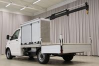 Volkswagen Transporter DSG 140HK Flak Kranbil 2100Mil Moms