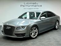 Audi S8 4.0 TFSI V8 quattro 520hk BOSE KOLFIBER VÄRMARE LUFT