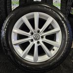 Volkswagen Tiguan 17 tums original Fälgar med GOODYEAR M+S