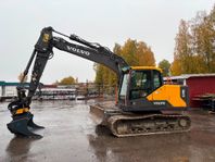 Grävmaskin Volvo EC140EL Rototilt C-Smörj Värmare