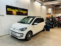 Volkswagen UP! 5-dörrar 1.0 high up! Euro 5,Svensksåld,1 ÄG,