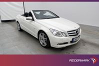 Mercedes-Benz E 250 Cabriolet 204hk Navi Skinn Sensorer