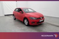 Volkswagen Polo 1.0 TSI 95hk Sensorer Bluetooth 0,46l/mil