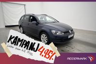 Volkswagen Golf 1.4 TSI 125hk Kamera CarPlay S 4,95% Ränta