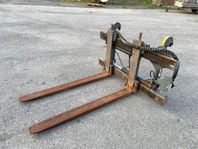 Norje hydrauliska pallgafflar 5,3 ton, side shift