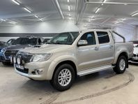 Toyota Hilux Dubbelhytt 3.0 D-4D 4x4 D-VÄRM FLAKLOCK NAVI